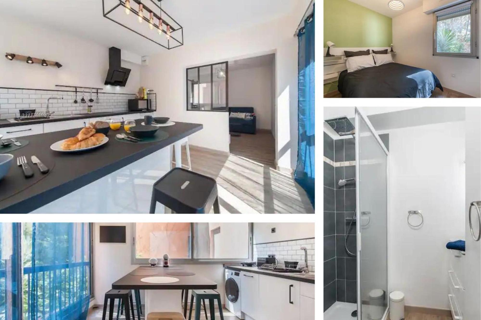Апартаменты Cosy La Baie Des Anges - Plage La Ciotat - Classe 3 Etoiles Экстерьер фото