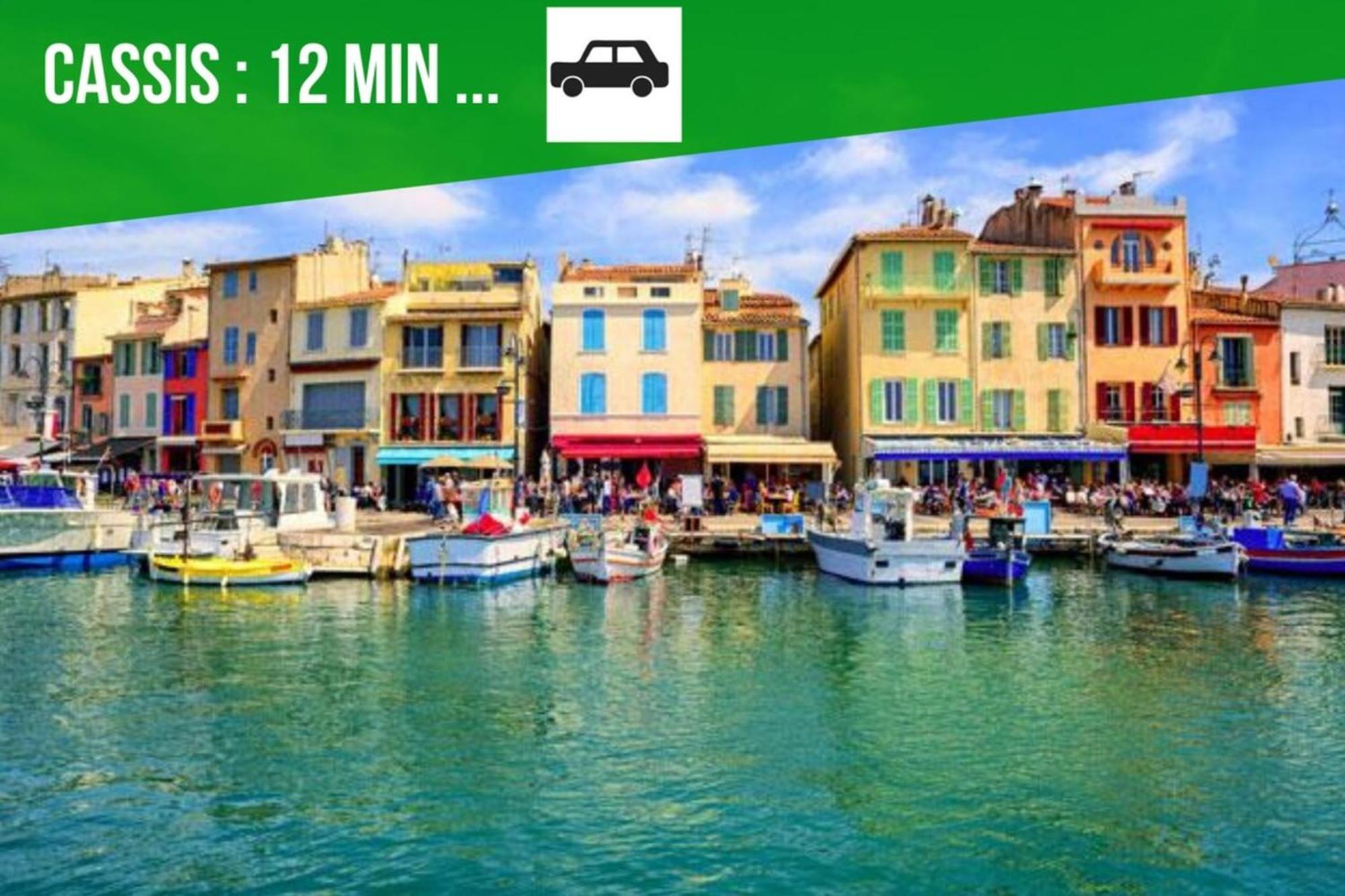 Апартаменты Cosy La Baie Des Anges - Plage La Ciotat - Classe 3 Etoiles Экстерьер фото